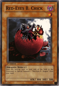 Red-Eyes B. Chick [SD1-EN007] Common - POKÉ JEUX