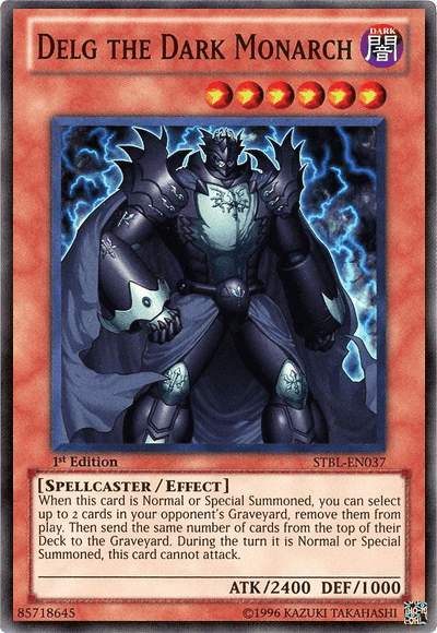 Delg the Dark Monarch [STBL-EN037] Super Rare - POKÉ JEUX