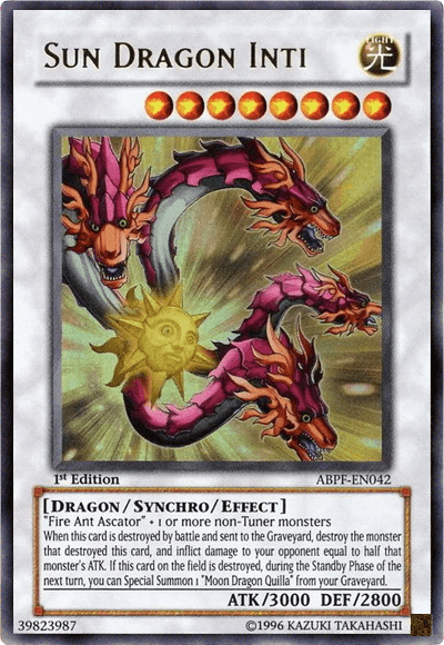 Sun Dragon Inti [ABPF-EN042] Ultra Rare - POKÉ JEUX