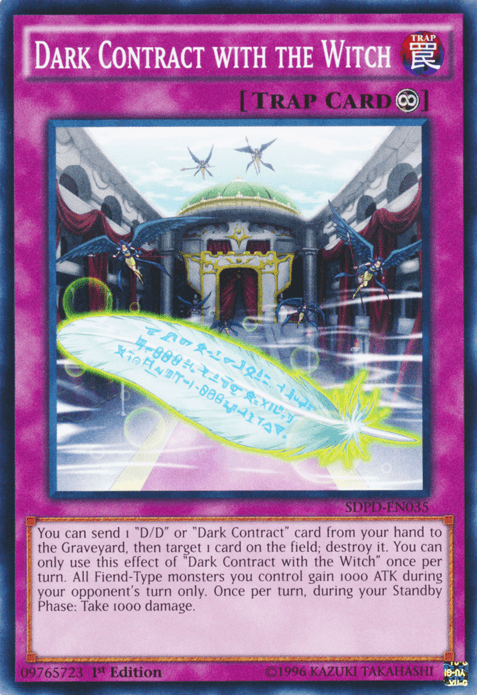 Dark Contract with the Witch [SDPD-EN035] Common - POKÉ JEUX