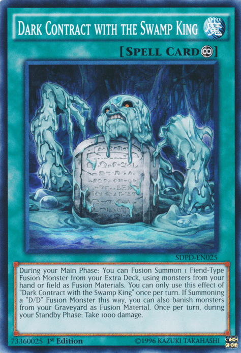 Dark Contract with the Swamp King [SDPD-EN025] Common - POKÉ JEUX