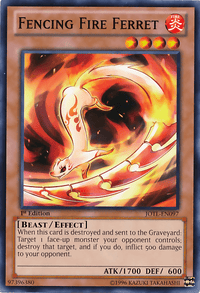 Fencing Fire Ferret [JOTL-EN097] Common - POKÉ JEUX