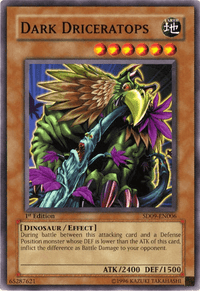 Dark Driceratops [SD09-EN006] Common - POKÉ JEUX