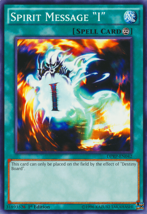 Spirit Message "I" [DPRP-EN042] Common - POKÉ JEUX