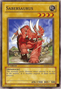 Sabersaurus [5DS2-EN002] Common - POKÉ JEUX