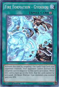Fire Formation - Gyokkou [MP14-EN038] Super Rare - POKÉ JEUX