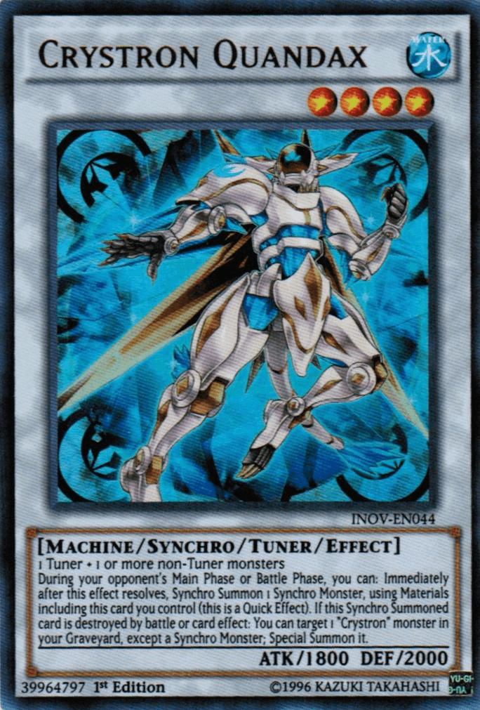 Crystron Quandax [INOV-EN044] Ultra Rare - POKÉ JEUX