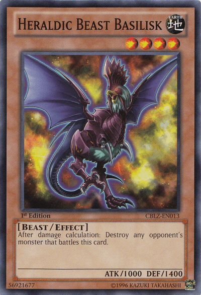 Heraldic Beast Basilisk [CBLZ-EN013] Common - POKÉ JEUX