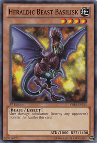 Heraldic Beast Basilisk [CBLZ-EN013] Common - POKÉ JEUX