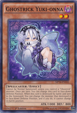 Ghostrick Yuki-onna [MP14-EN141] Common - POKÉ JEUX