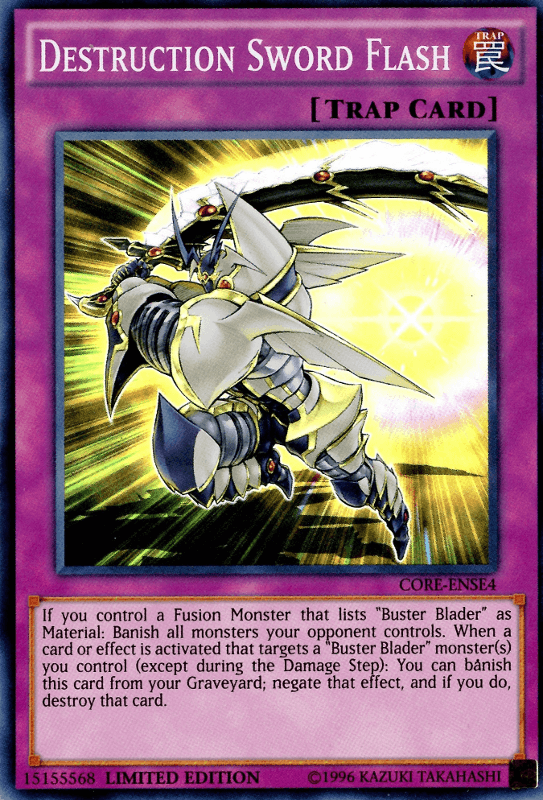 Destruction Sword Flash [CORE-ENSE4] Super Rare - POKÉ JEUX