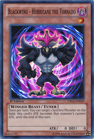 Blackwing - Hurricane the Tornado [DRLG-EN029] Super Rare - POKÉ JEUX