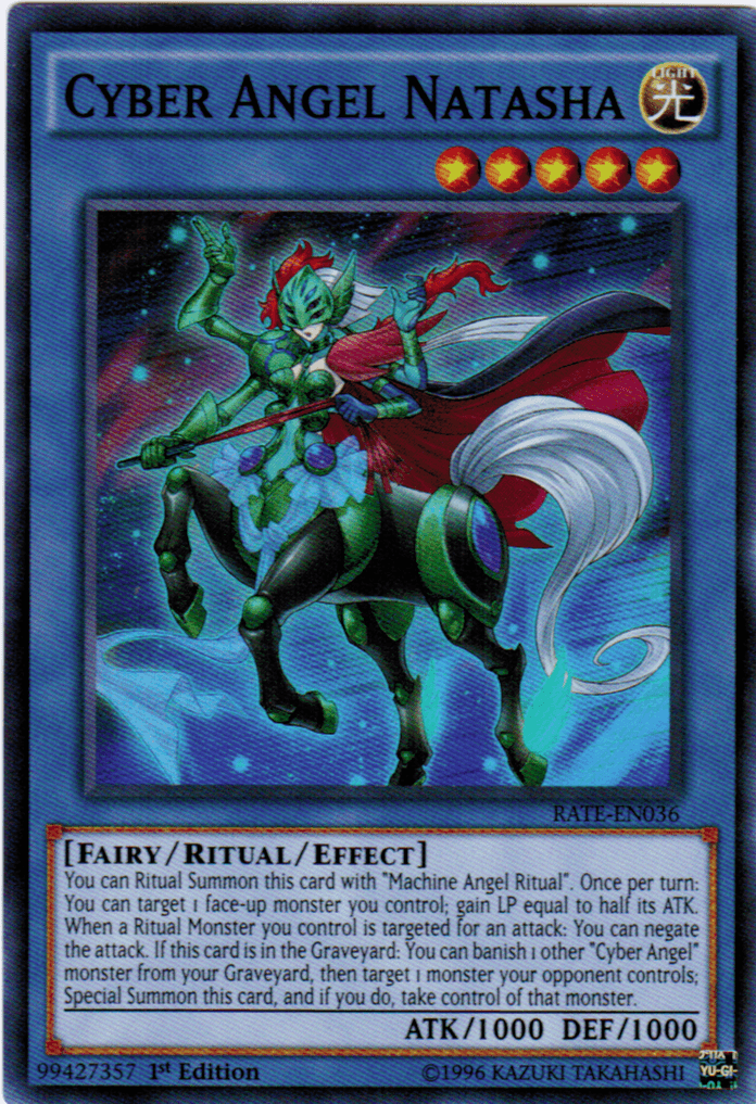 Cyber Angel Natasha [RATE-EN036] Super Rare - POKÉ JEUX