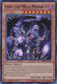 Caius the Mega Monarch [SECE-EN035] Ultra Rare - POKÉ JEUX