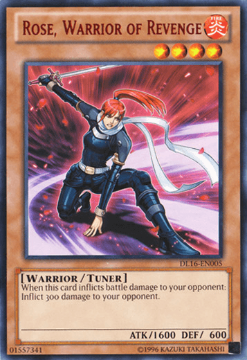Rose, Warrior of Revenge (Red) [DL16-EN005] Rare - POKÉ JEUX