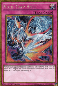 Void Trap Hole [PGL3-EN038] Gold Secret Rare - POKÉ JEUX