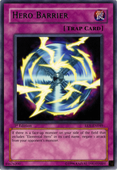Hero Barrier [EEN-EN049] Rare - POKÉ JEUX
