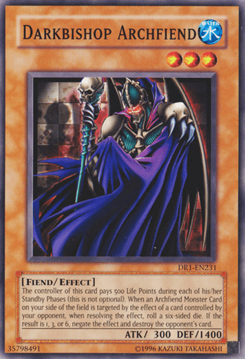 Darkbishop Archfiend [DR1-EN231] Common - POKÉ JEUX