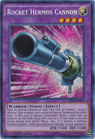 Rocket Hermos Cannon [DRL2-EN010] Secret Rare - POKÉ JEUX