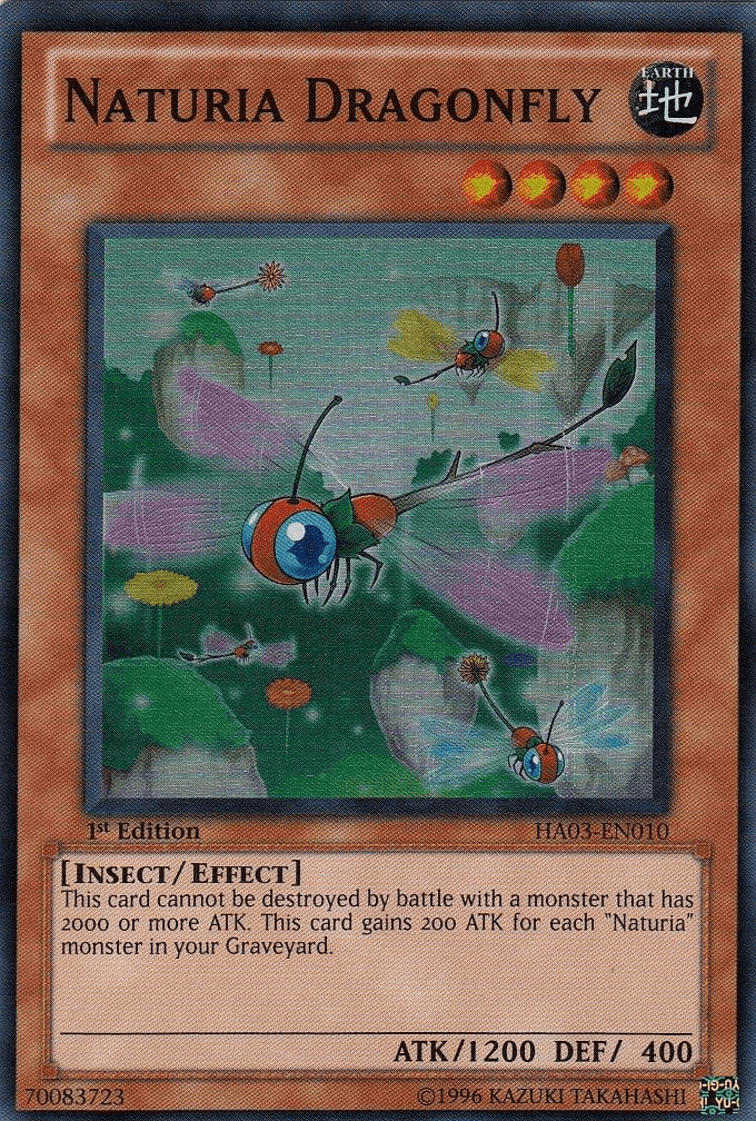 Naturia Dragonfly [HA03-EN010] Super Rare - POKÉ JEUX