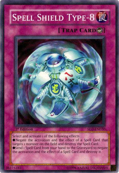 Spell Shield Type-8 [SD3-EN030] Common - POKÉ JEUX