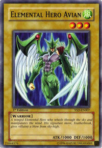 Elemental Hero Avian [YSD-EN007] Common - POKÉ JEUX