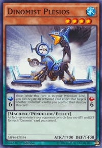 Dinomist Plesios [MP16-EN194] Common - POKÉ JEUX