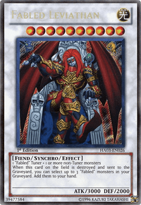 Fabled Leviathan [HA03-EN026] Secret Rare - POKÉ JEUX