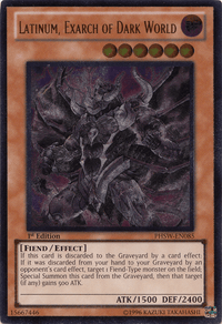 Latinum, Exarch of Dark World [PHSW-EN085] Ultimate Rare - POKÉ JEUX