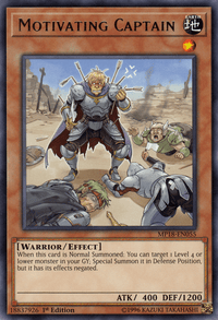 Motivating Captain [MP18-EN055] Rare - POKÉ JEUX