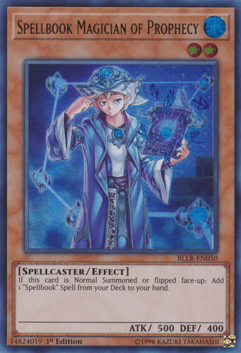 Spellbook Magician of Prophecy [BLLR-EN050] Ultra Rare - POKÉ JEUX