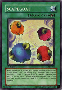 Scapegoat [SDJ-041] Super Rare - POKÉ JEUX