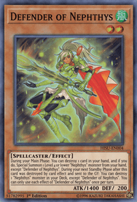Defender of Nephthys [HISU-EN004] Super Rare - POKÉ JEUX