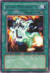 Spirit Message "L" [LON-092] Rare - POKÉ JEUX
