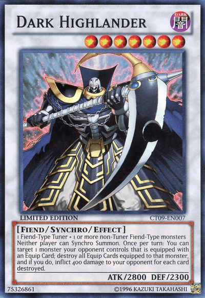 Dark Highlander [CT09-EN007] Super Rare - POKÉ JEUX