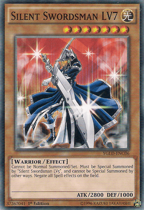 Silent Swordsman LV7 [YGLD-ENC06] Common - POKÉ JEUX