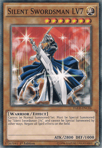 Silent Swordsman LV7 [YGLD-ENC06] Common - POKÉ JEUX