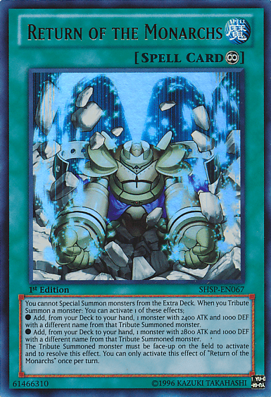 Return of the Monarchs [SHSP-EN067] Ultra Rare - POKÉ JEUX