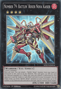 Number 79: Battlin' Boxer Nova Kaiser [WSUP-EN014] Super Rare - POKÉ JEUX