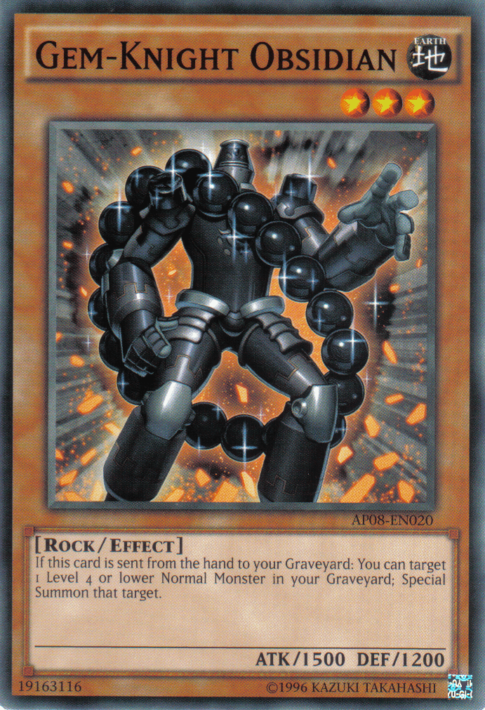 Gem-Knight Obsidian [AP08-EN020] Common - POKÉ JEUX