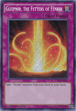 Gleipnir, the Fetters of Fenrir [LC5D-EN203] Secret Rare - POKÉ JEUX