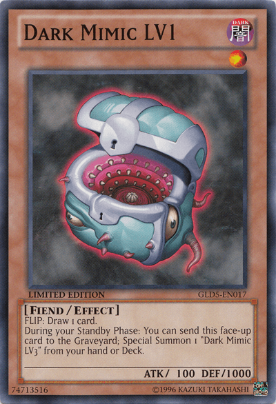 Dark Mimic LV1 [GLD5-EN017] Common - POKÉ JEUX