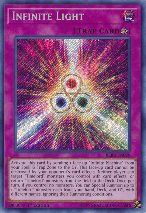 Infinite Light [BLRR-EN029] Secret Rare - POKÉ JEUX