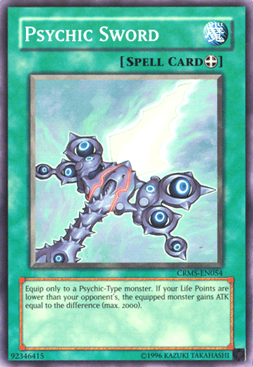 Psychic Sword [CRMS-EN054] Common - POKÉ JEUX