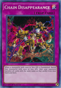 Chain Disappearance [LCKC-EN094] Secret Rare - POKÉ JEUX