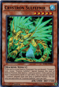 Crystron Sulfefnir [RATE-EN021] Super Rare - POKÉ JEUX