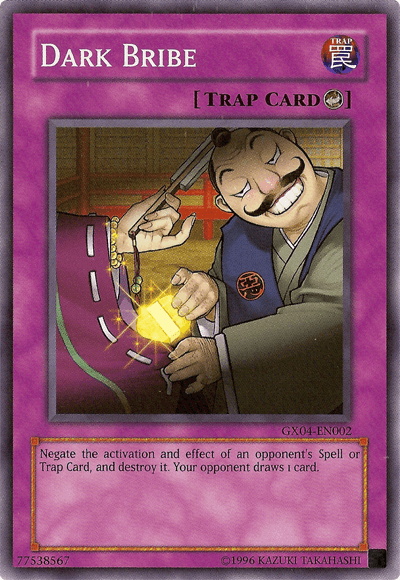 Dark Bribe (GX Tag Force 2) [GX04-EN002] Super Rare - POKÉ JEUX