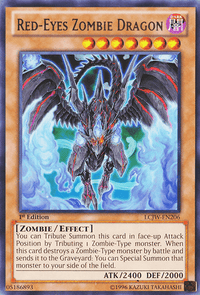 Red-Eyes Zombie Dragon [LCJW-EN206] Rare - POKÉ JEUX