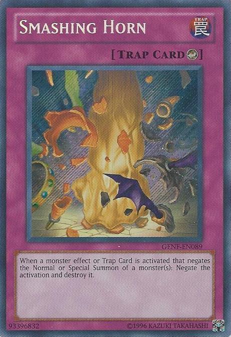 Smashing Horn [GENF-EN089] Secret Rare - POKÉ JEUX