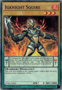 Igknight Squire [CORE-EN026] Common - POKÉ JEUX
